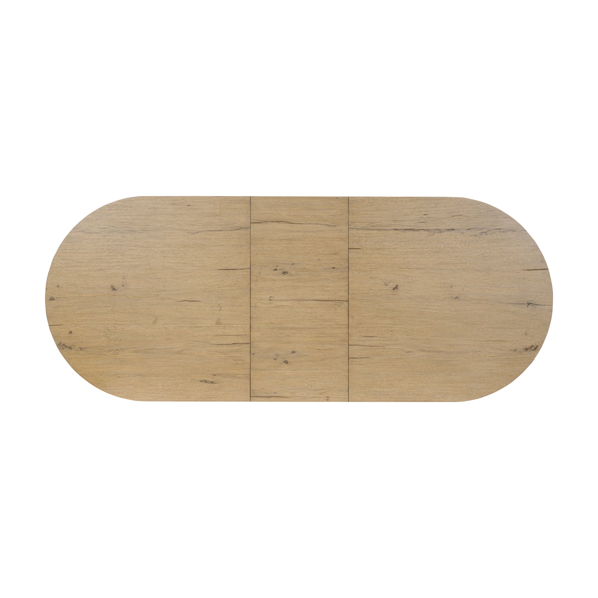 Griffin Oval Extension Dining Table top of table view