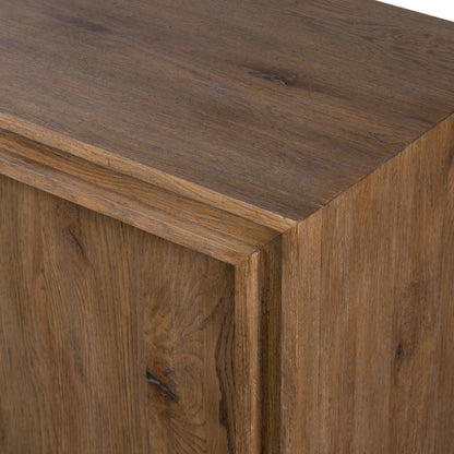 River Media Console up close