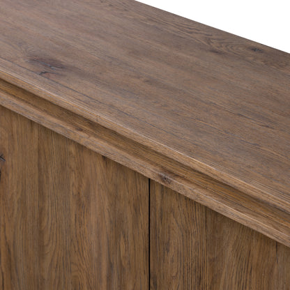 River Media Console up close