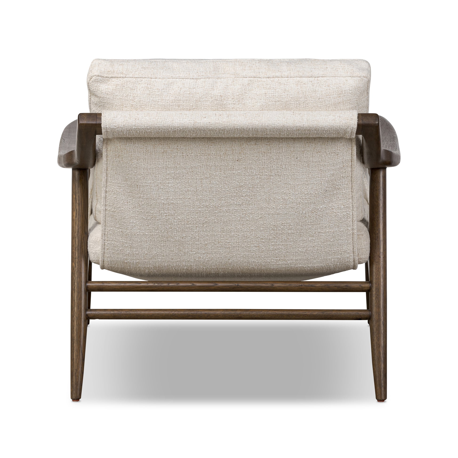 Omari Natural Kennedy Chair back view