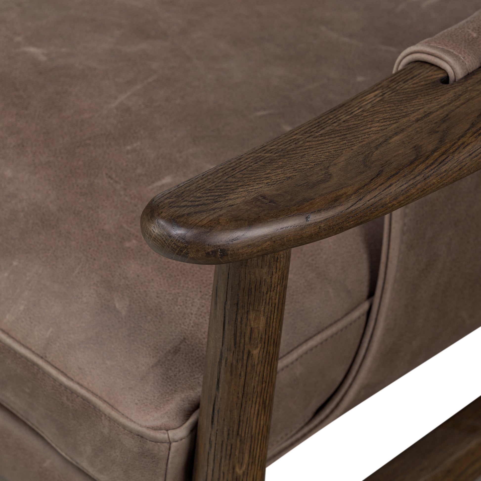 Palermo Cigar Kennedy Chair arm