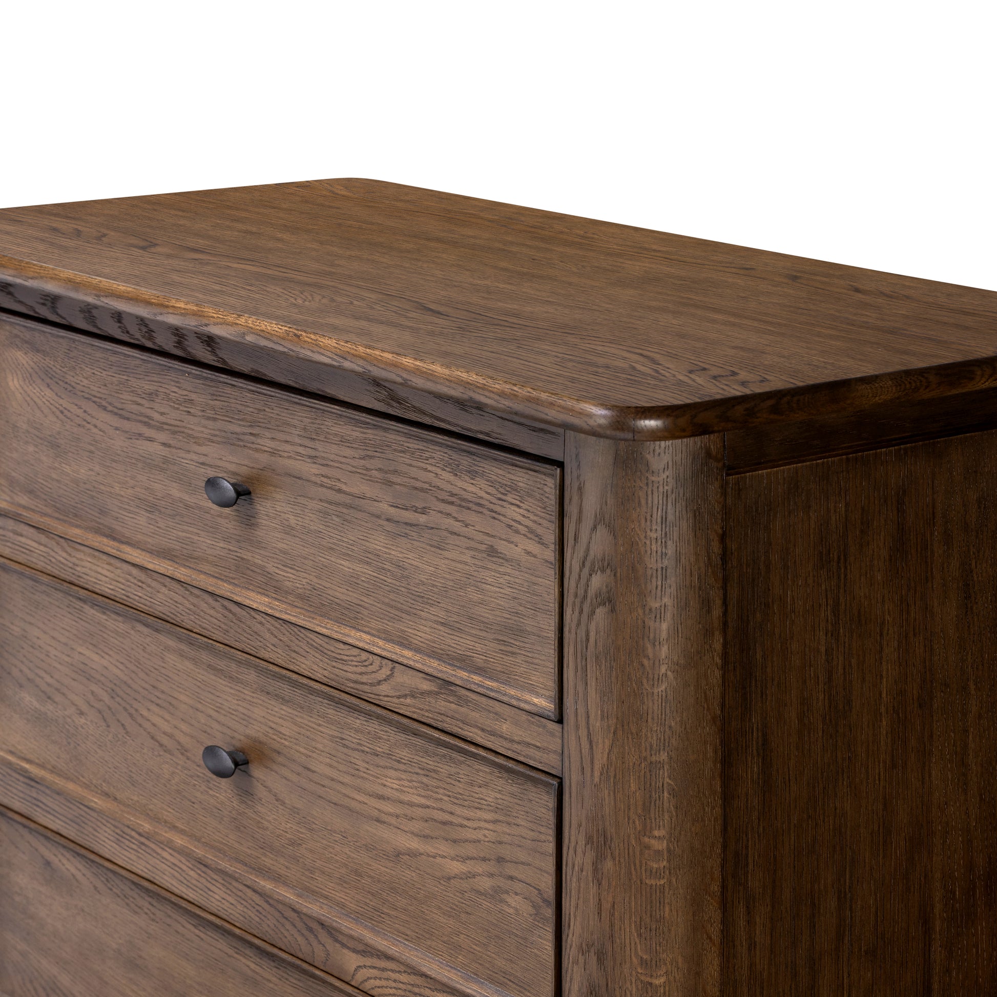 Orville Bedroom 5 Drawer Dresser corner