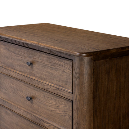 Orville Bedroom 5 Drawer Dresser corner