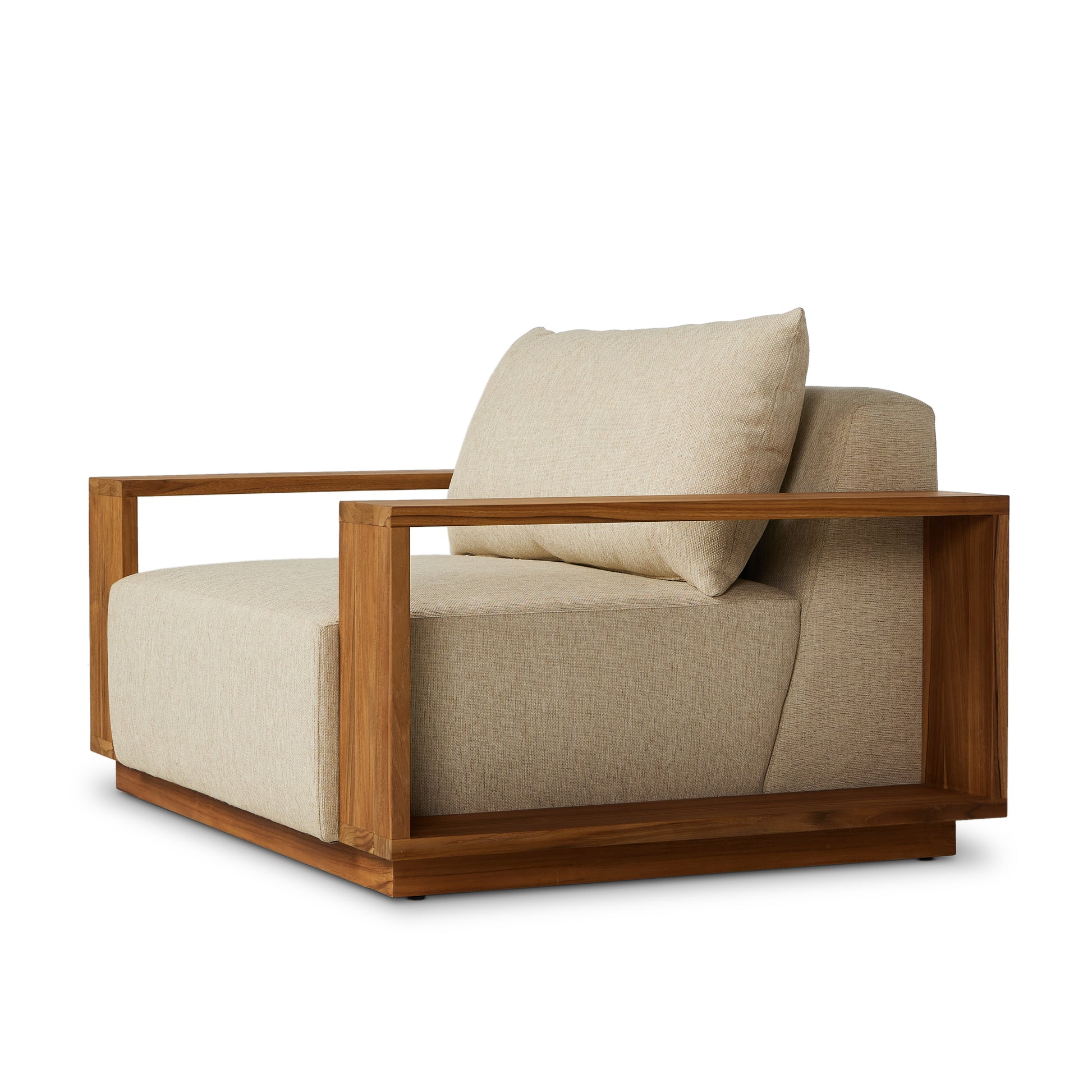 Augustine Outdoor Chair angled view