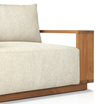 Augustine Outdoor Chair angled front view