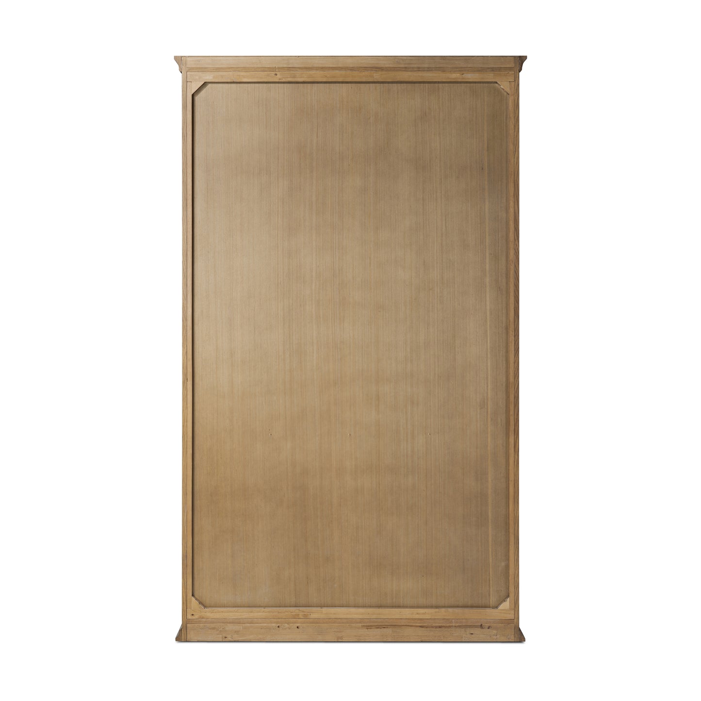 Weathered Oak Potter Cabinet back