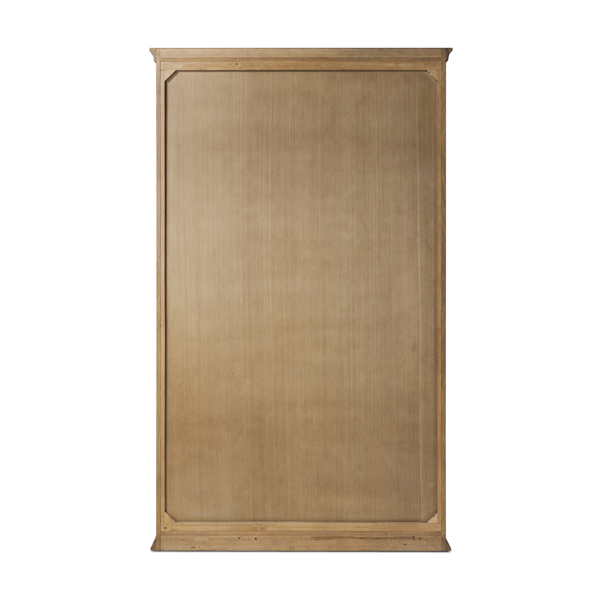 Weathered Oak Potter Cabinet back