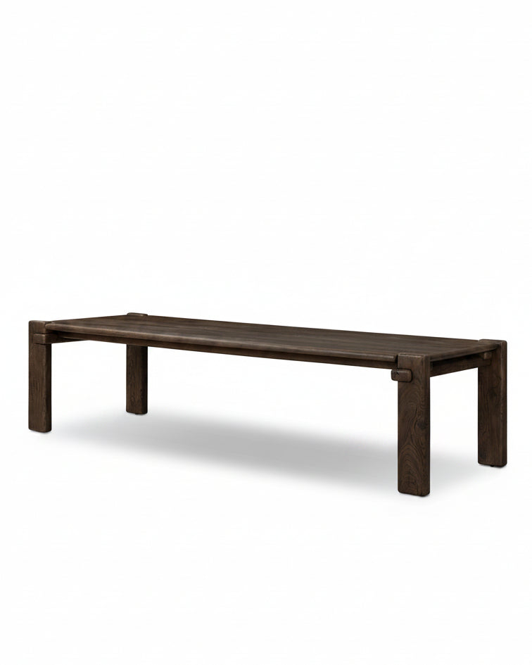 Brady Dining Table in Grey Reclaimed French Oak