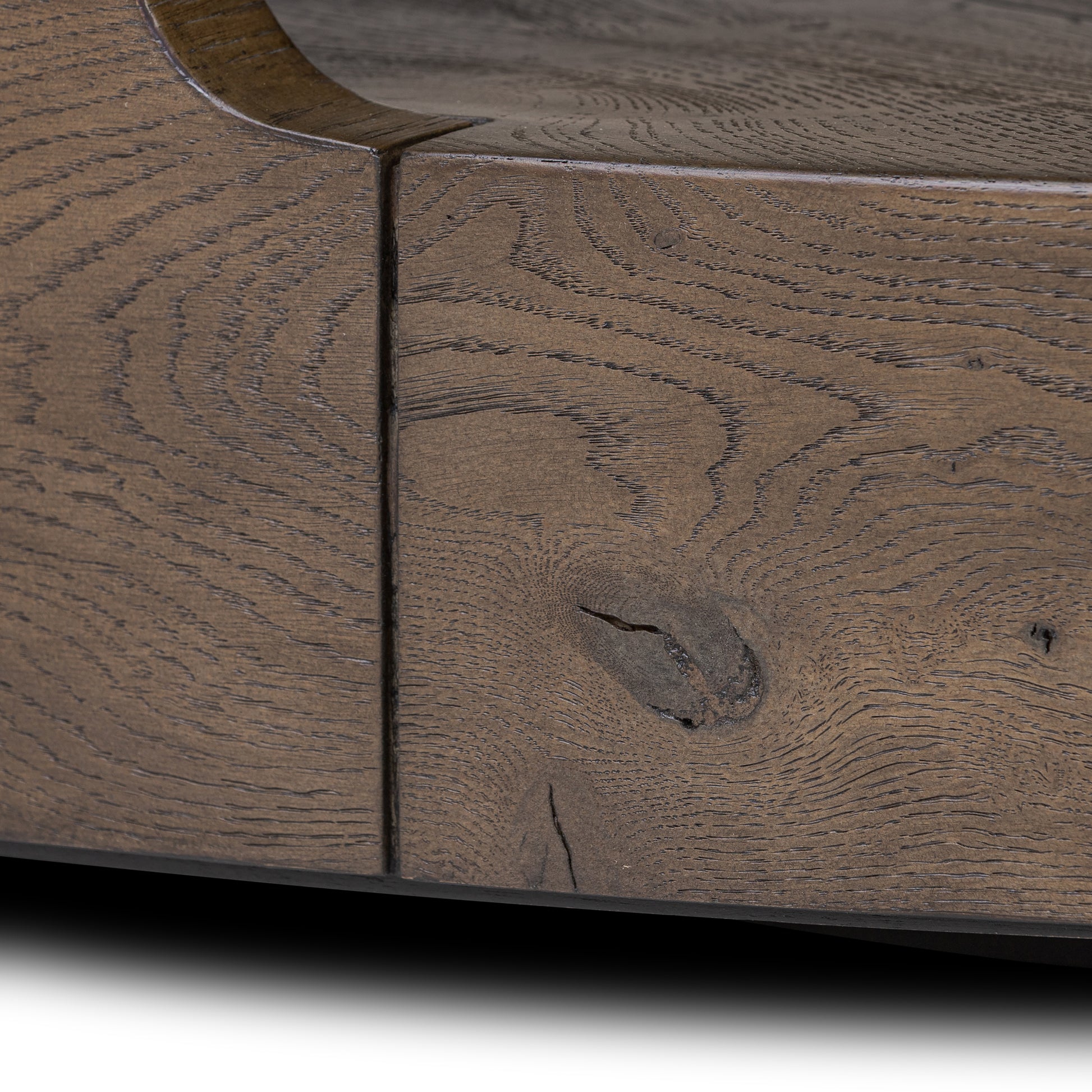 Winslow Coffee Table close up of table base