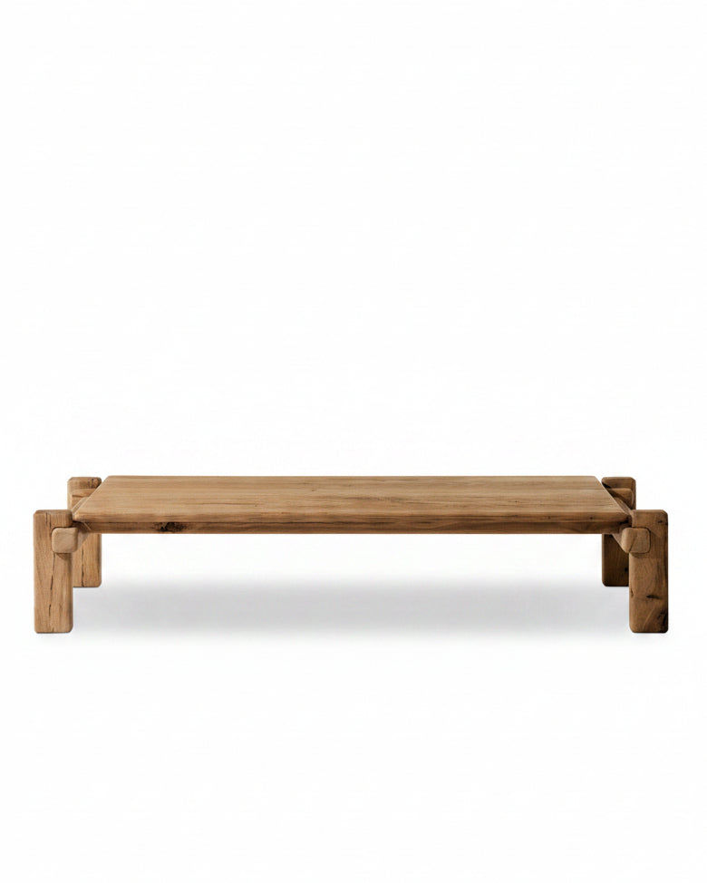 Brady Coffee Table in Natural Reclaimed French Oak