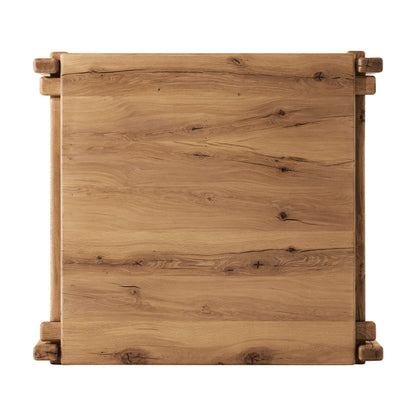 Natural Reclaimed French Oak top view 