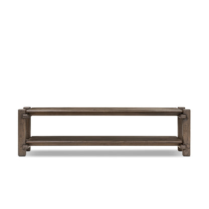 Brady Low Console Table front view