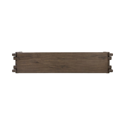 Brady Low Console Table top view