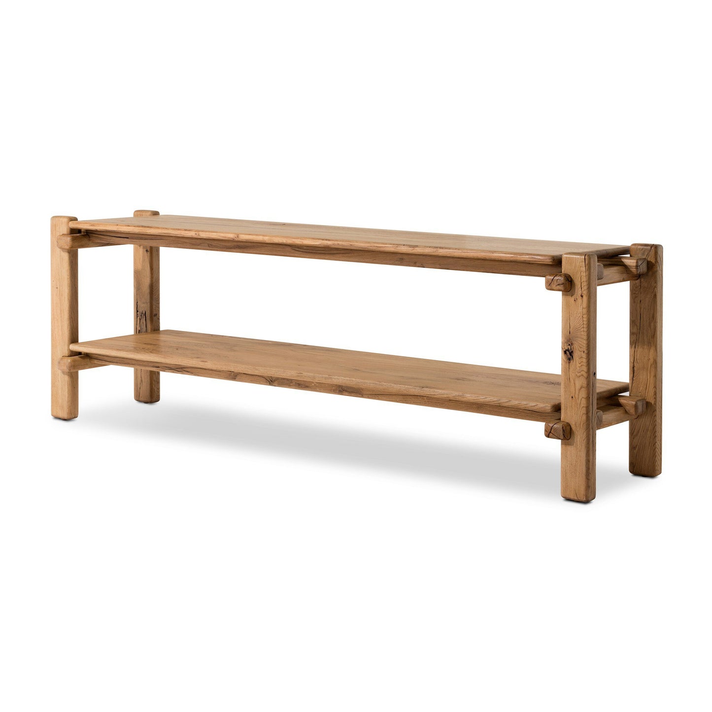 Brady Console Table in Natural Reclaimed French Oak