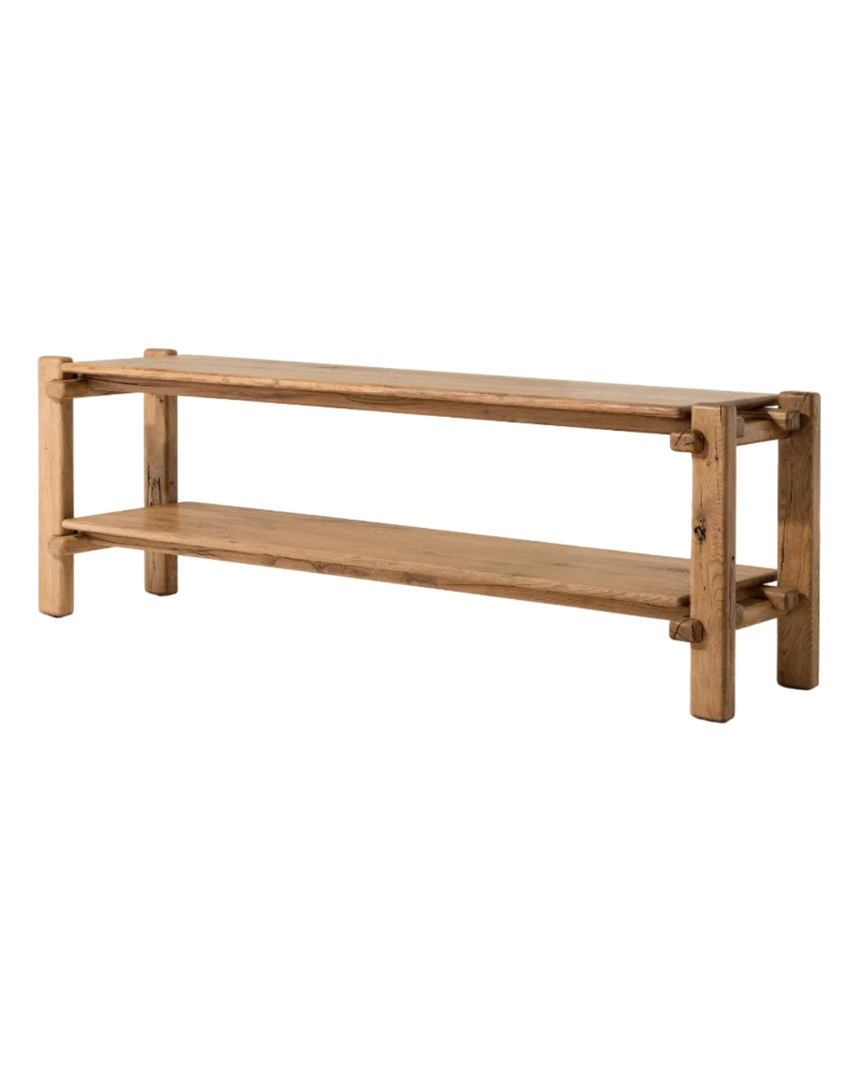 Brady Console Table in Natural Reclaimed French Oak