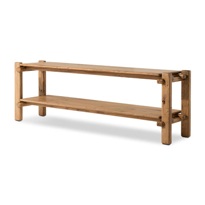 Brady Console Table in Natural Reclaimed French Oak