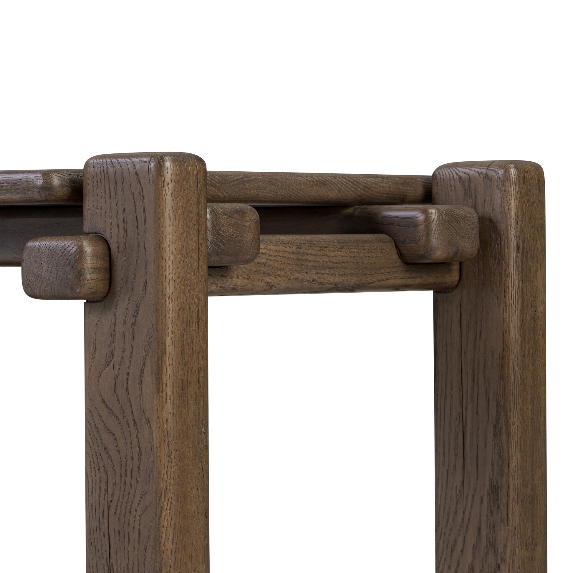 Brady Console Table close up view of table legs