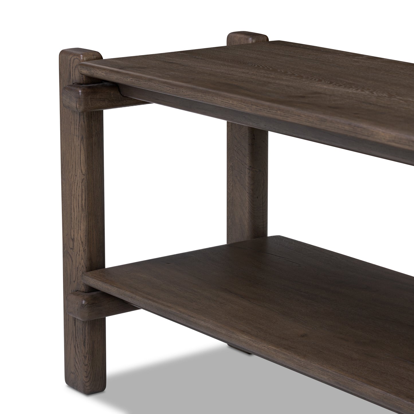 Brady Console Table angled close up view