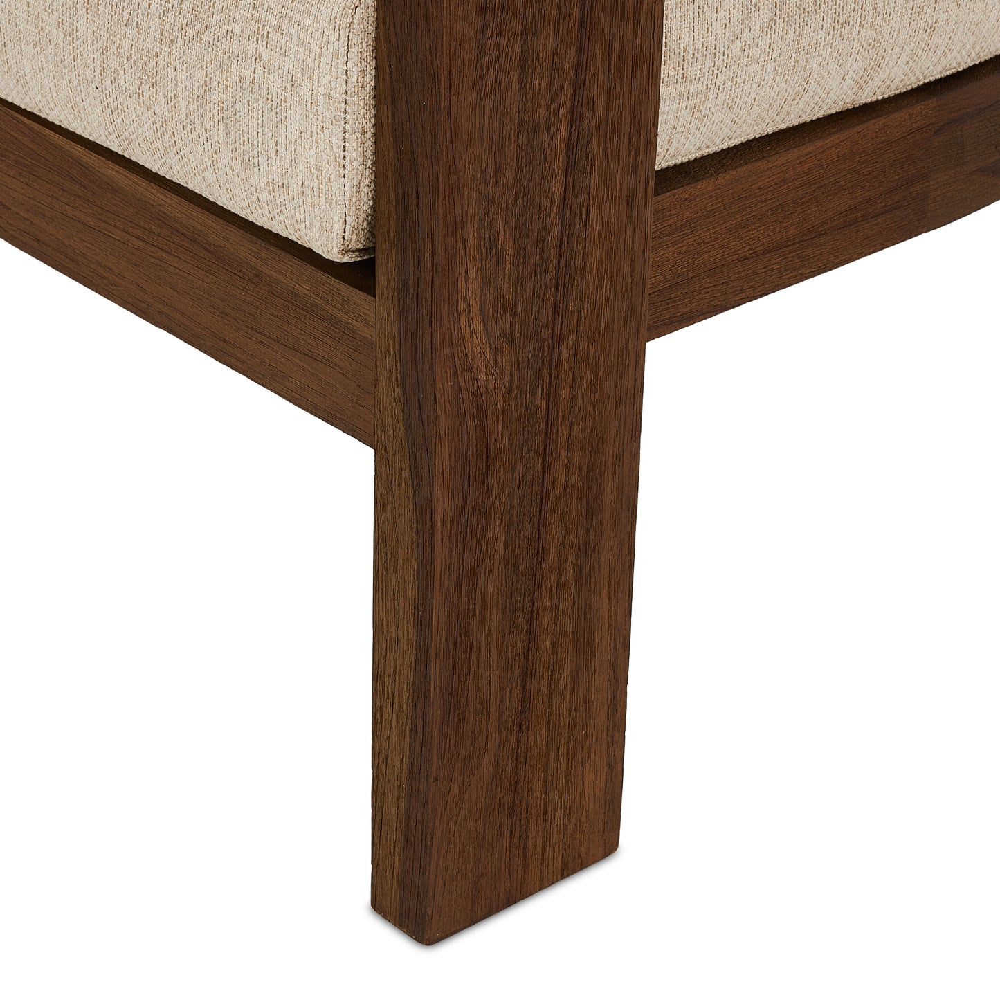 Caspian Outdoor Chair close up of chair leg