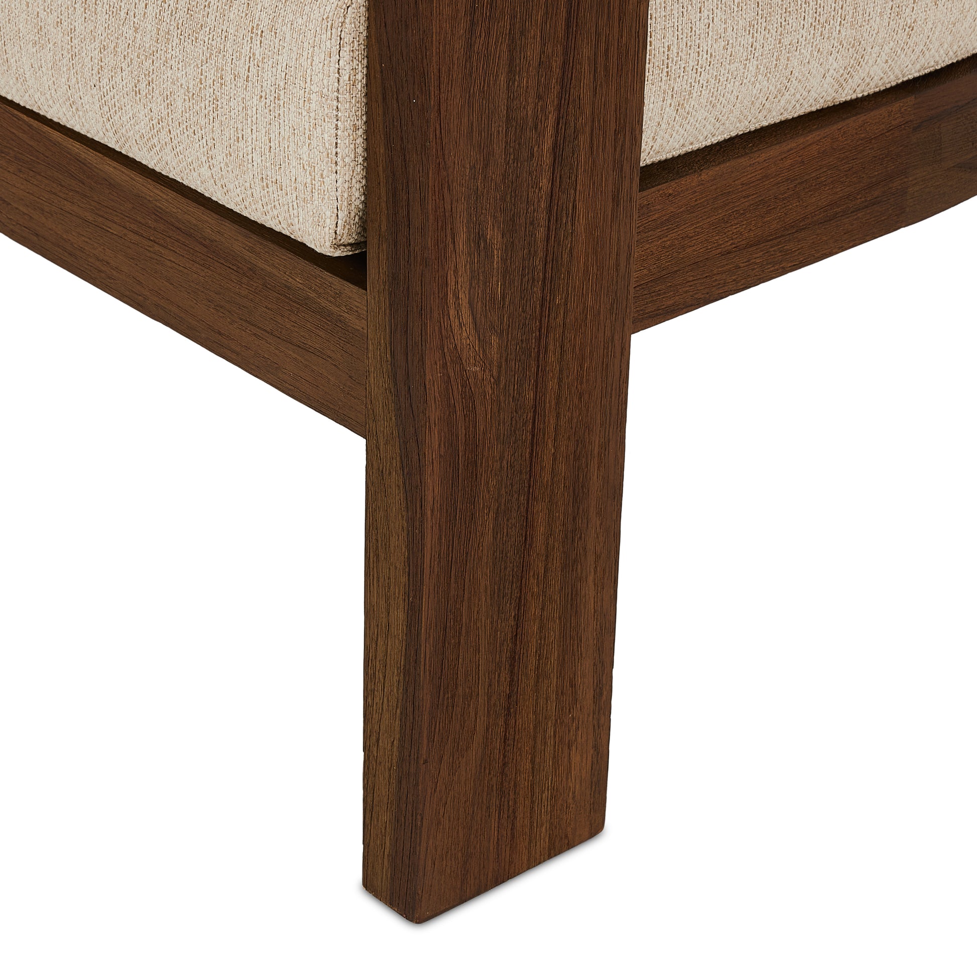 Caspian Outdoor Chair close up of chair leg