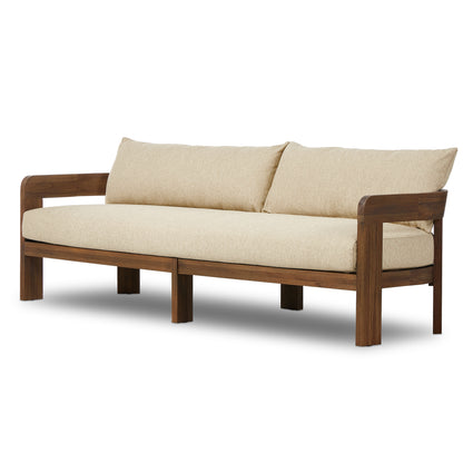 Caspian Outdoor Sofa angled view