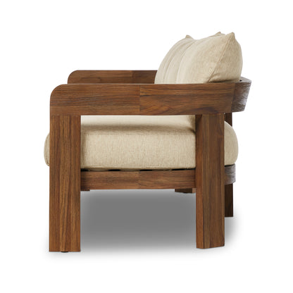 Caspian Outdoor Sofa side profile view