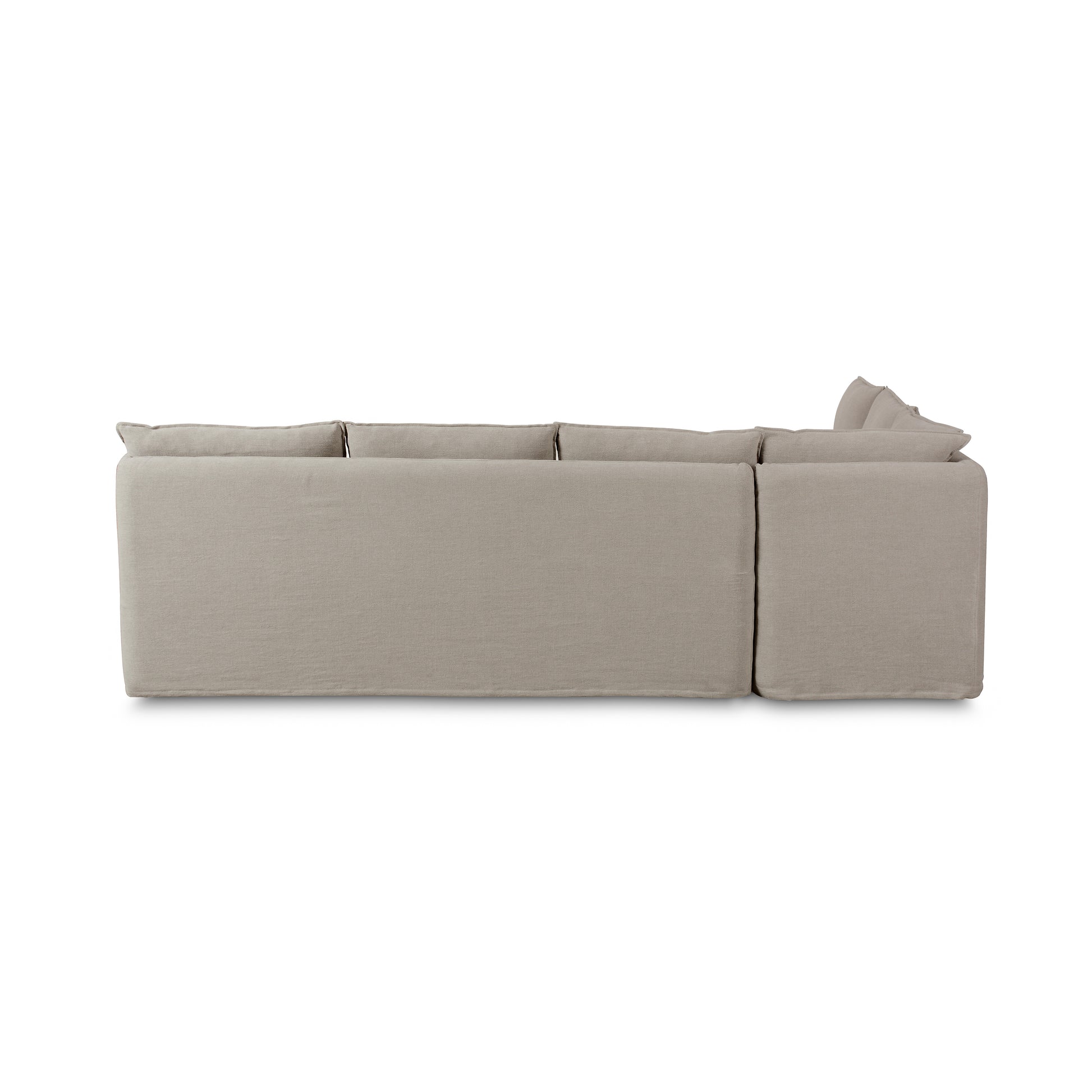 104" Erica Slipcover Dining Banquette backview
