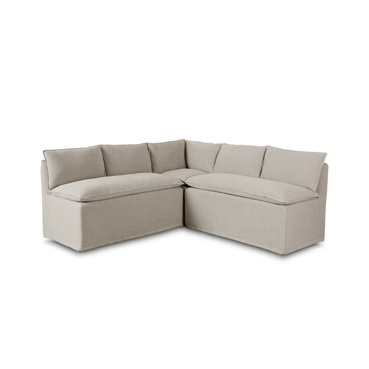 80" Erica Slipcover Dining Banquette