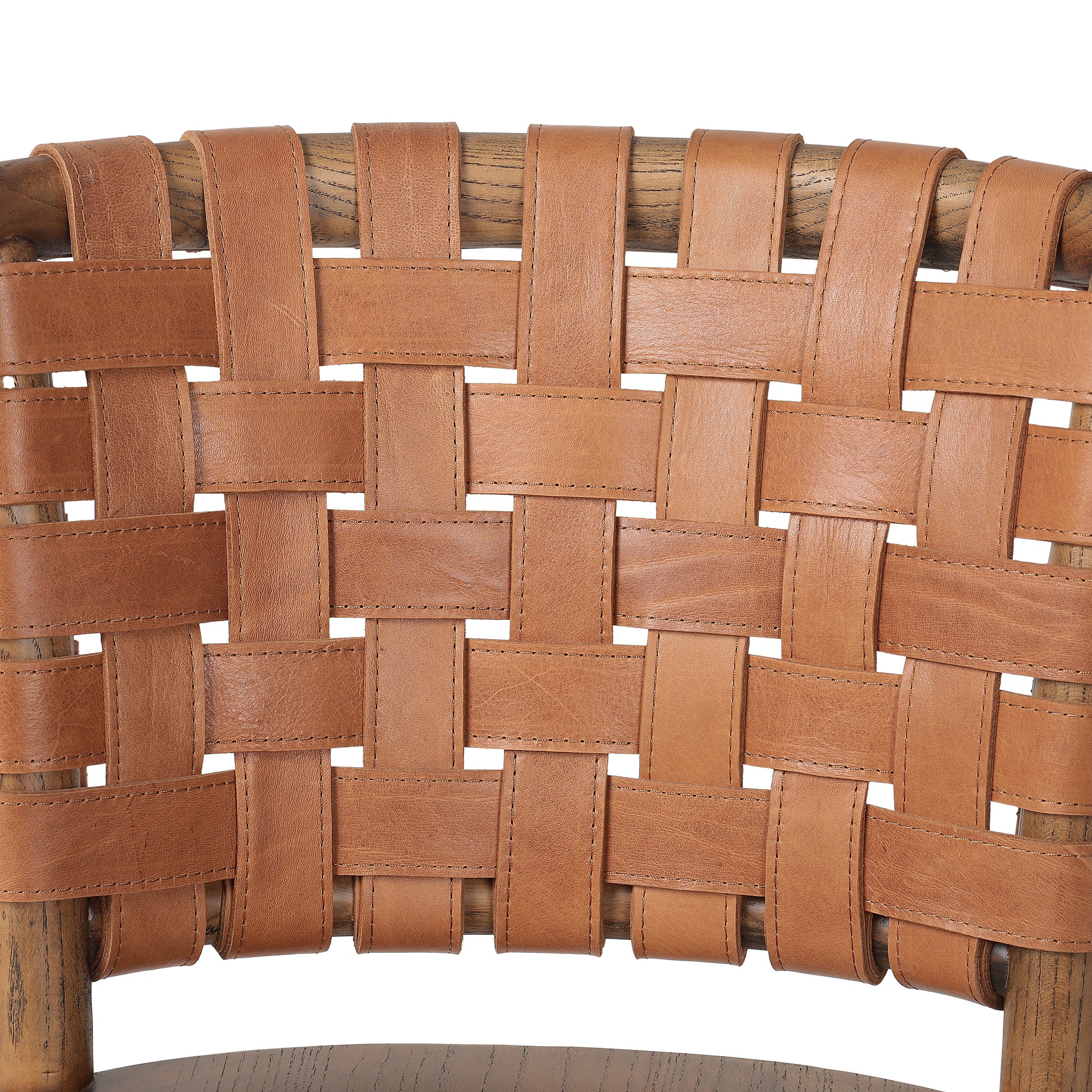 Collin Dining Chair seatback up close