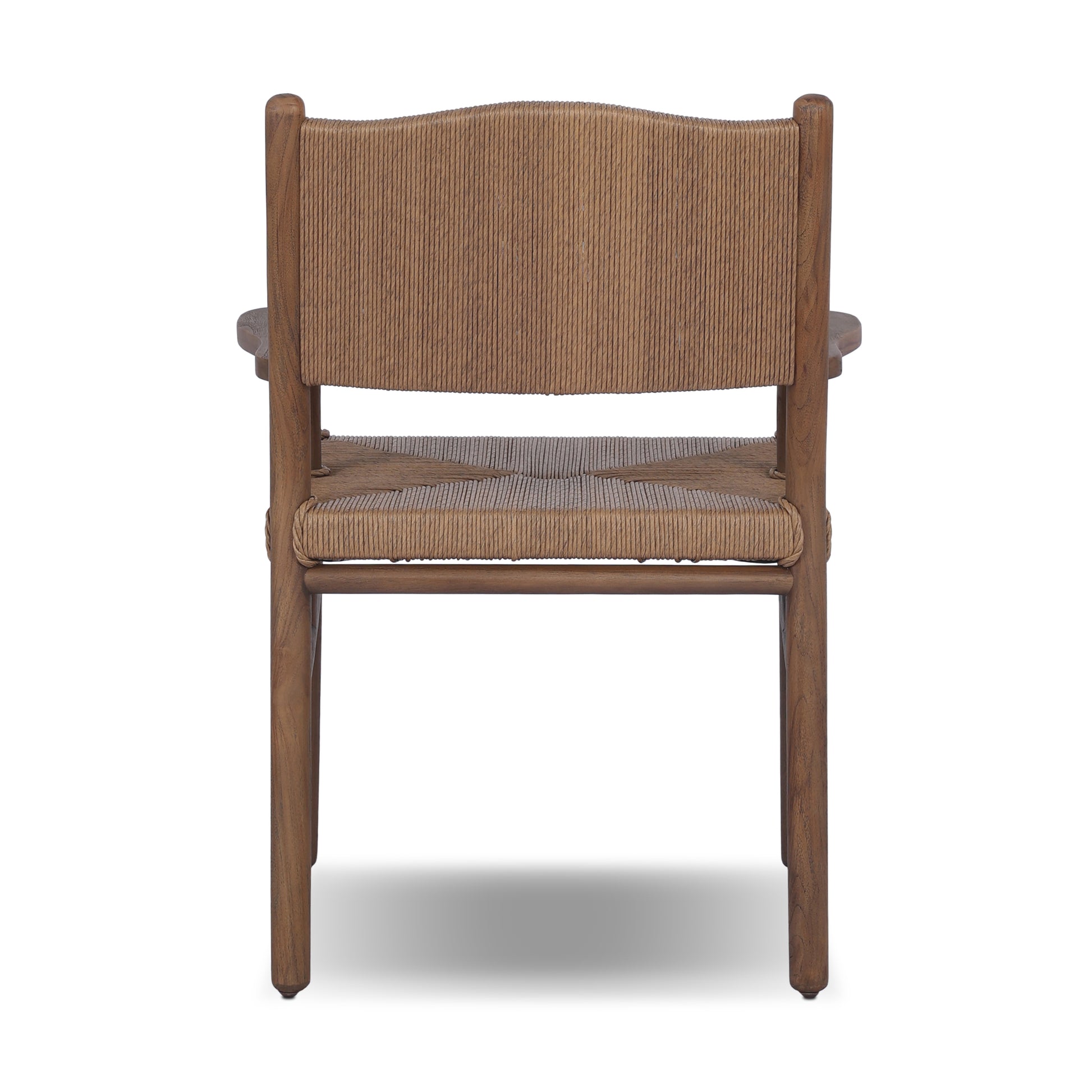 Stained Toasted Brown back view