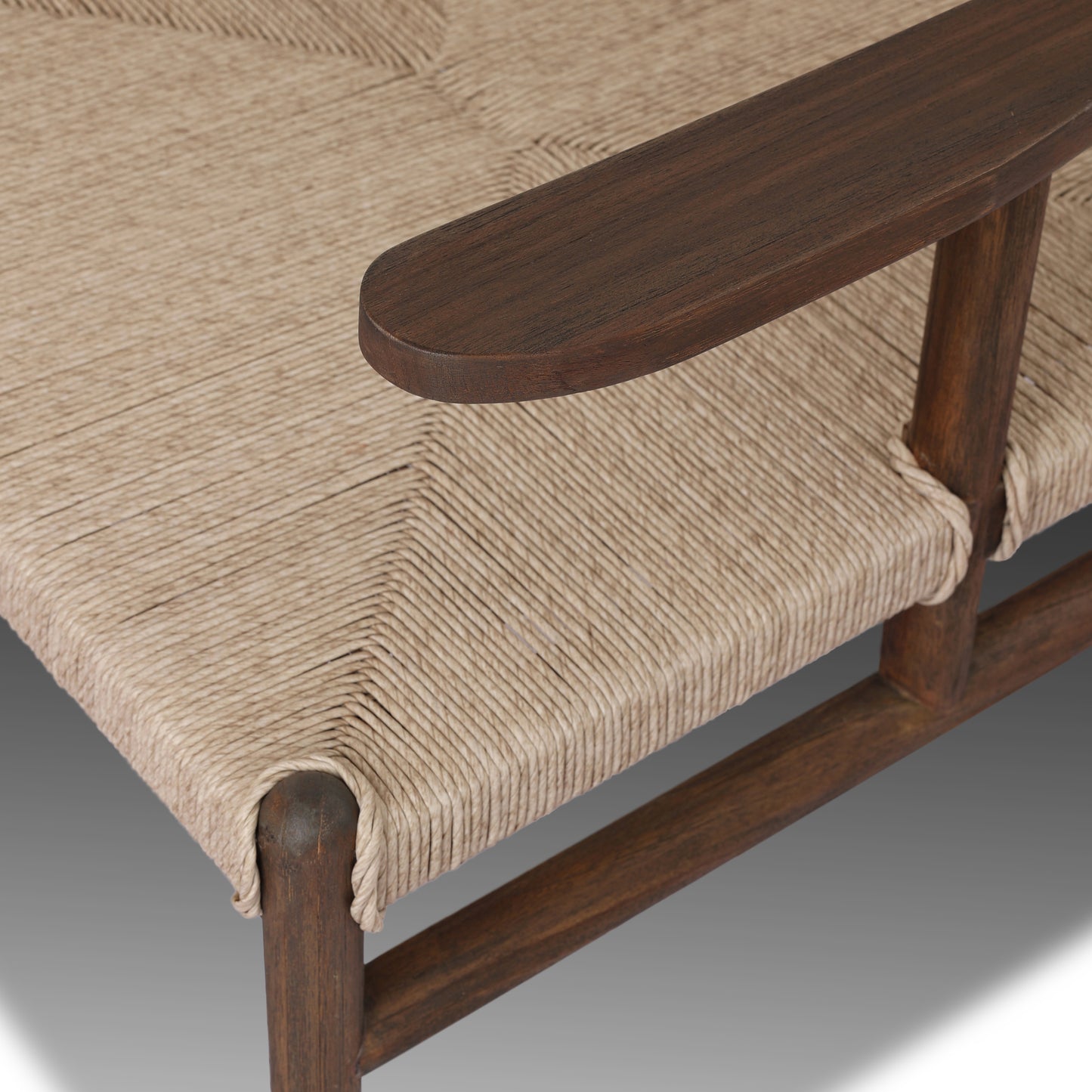 Maris Outdoor Chair (No Cushion) close up of armrest