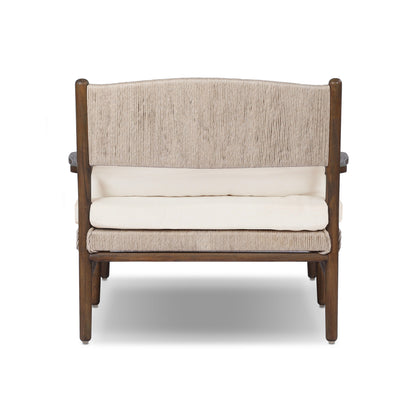 Maris Outdoor Chaise (Cushion) back view