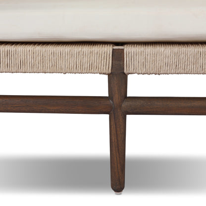 Maris Outdoor Chaise (Cushion) close up of chaise leg