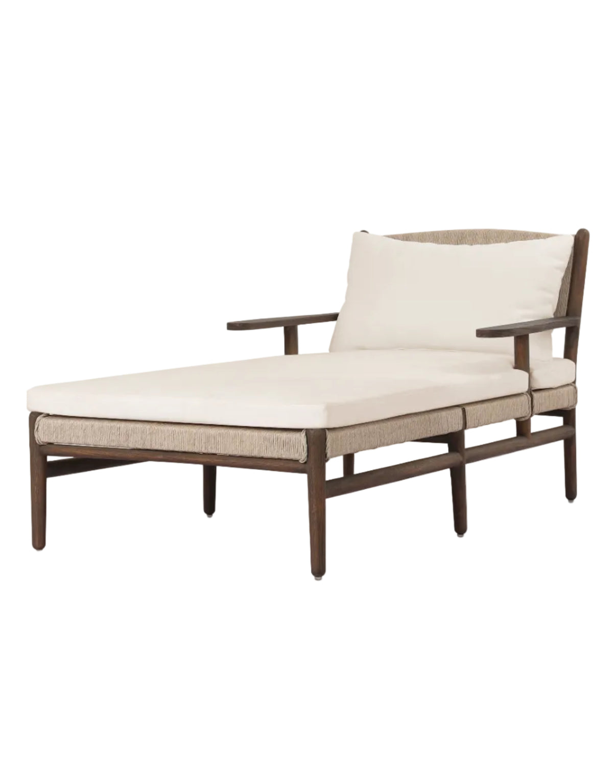 Maris Outdoor Chaise (Cushion) angled view