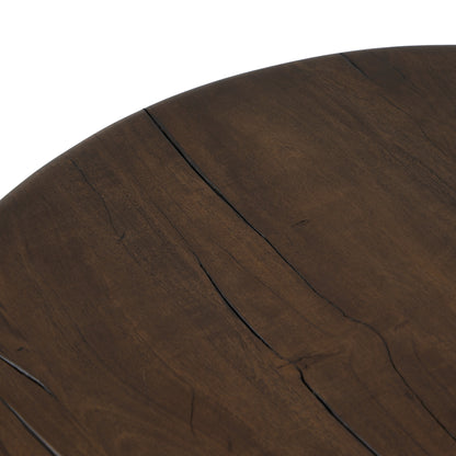 Matteo Wood Coffee Table up close