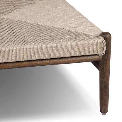 Maris Outdoor Chaise (No Cushion) close up view of chaise leg