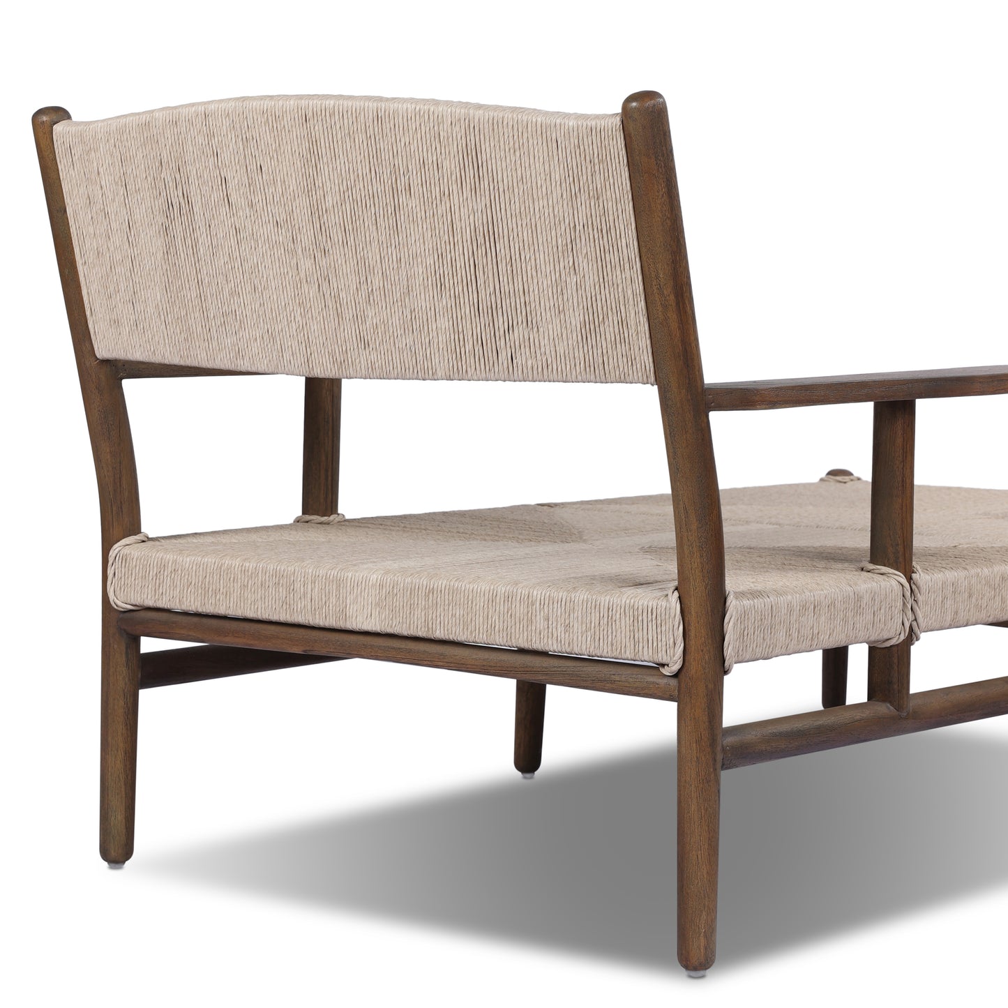 Maris Outdoor Chaise (No Cushion) angled back view