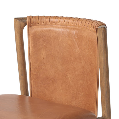 Brandon Dining Chair seatback close up