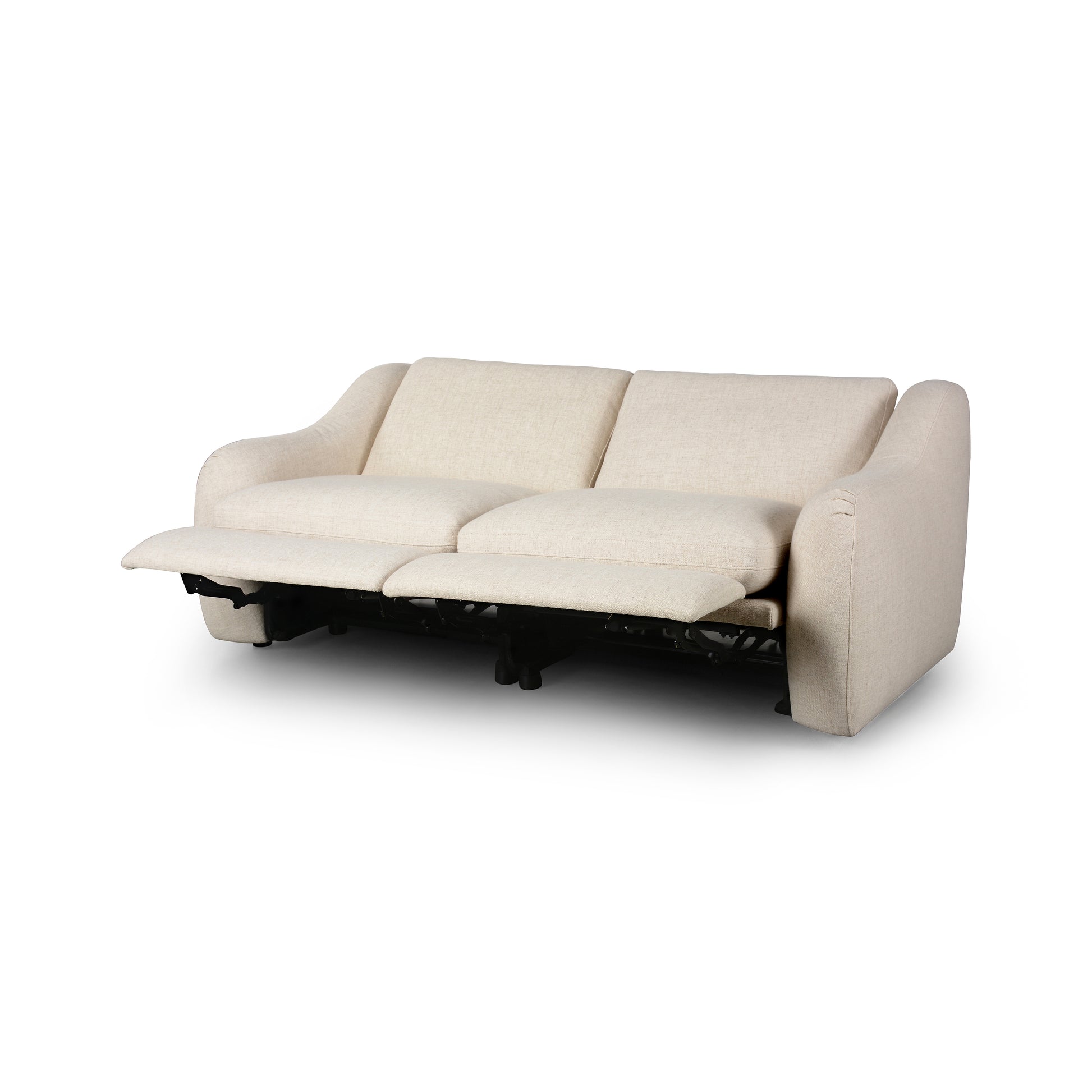 Antigo Natural Chase Power Reclining Sofa shown reclined