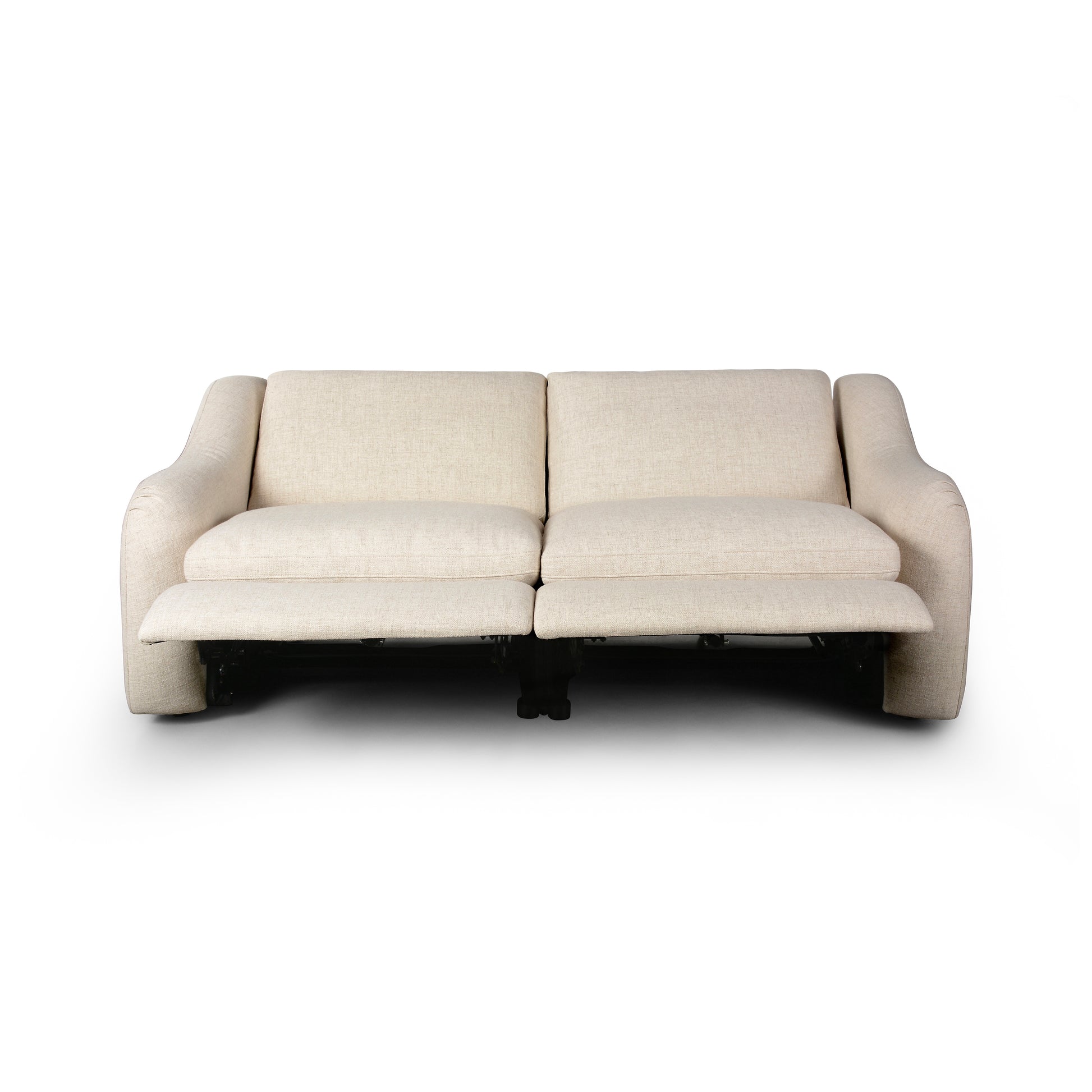 Antigo Natural Chase Power Reclining Sofa shown reclined