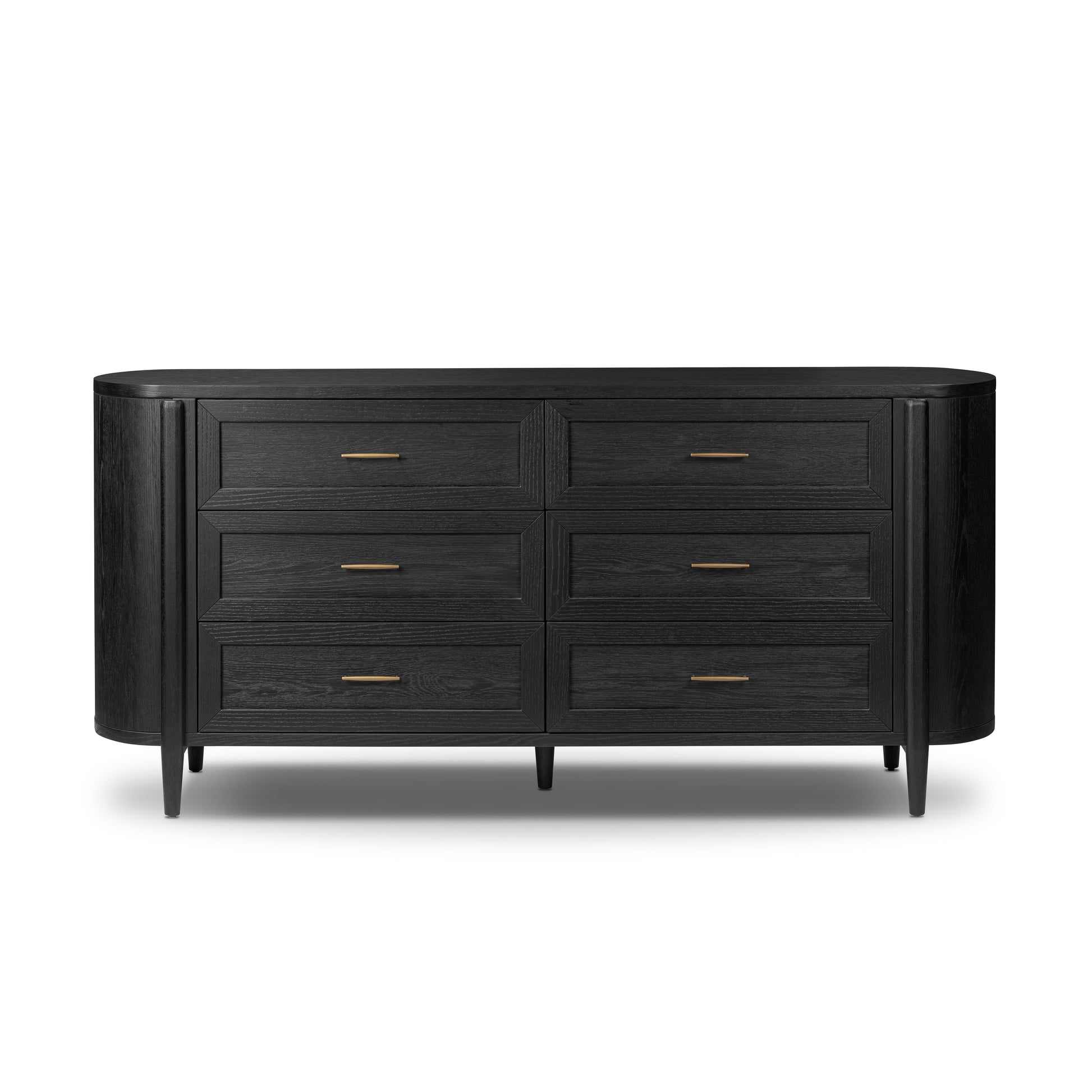 Tolle 6 Drawer Dresser- Veneer Four Hands Tolle 6 Drawer Dresser- Veneer Four Hands