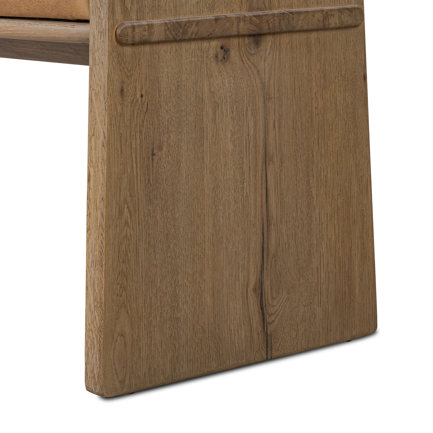 Jeremiah Accent Bench close up of bench leg view