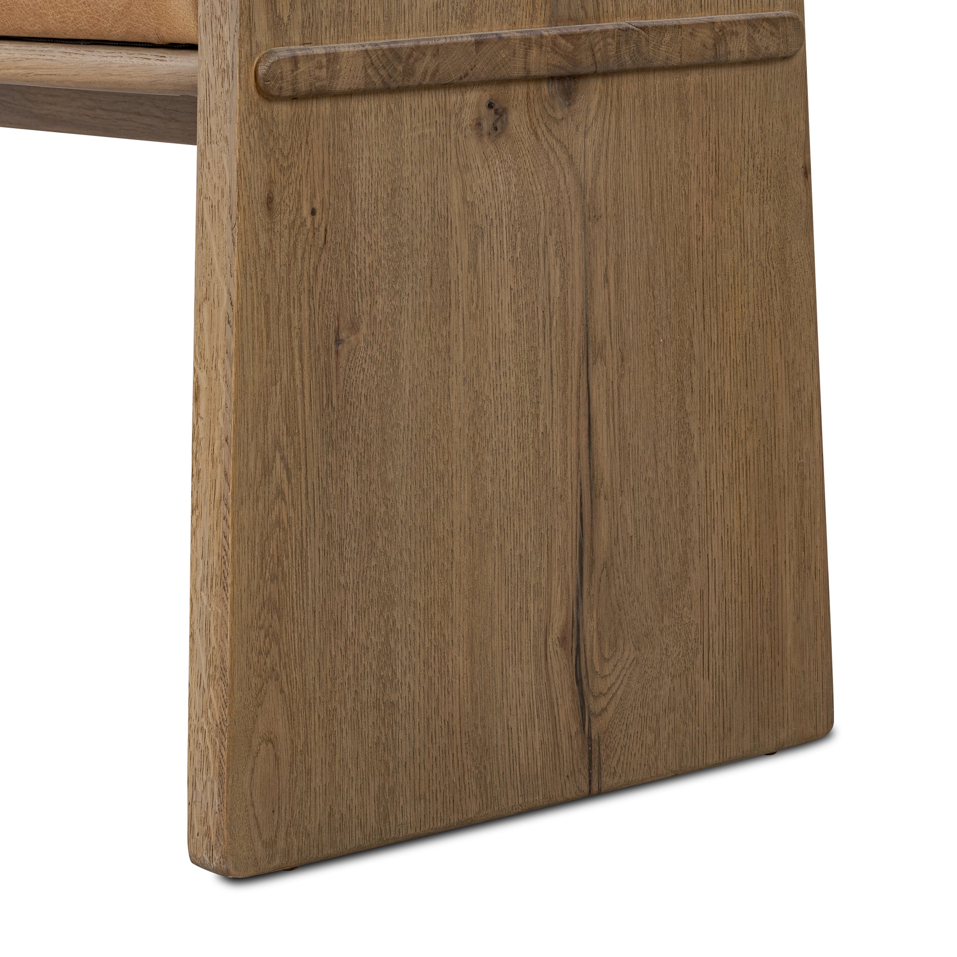 Jeremiah Accent Bench close up of bench leg view