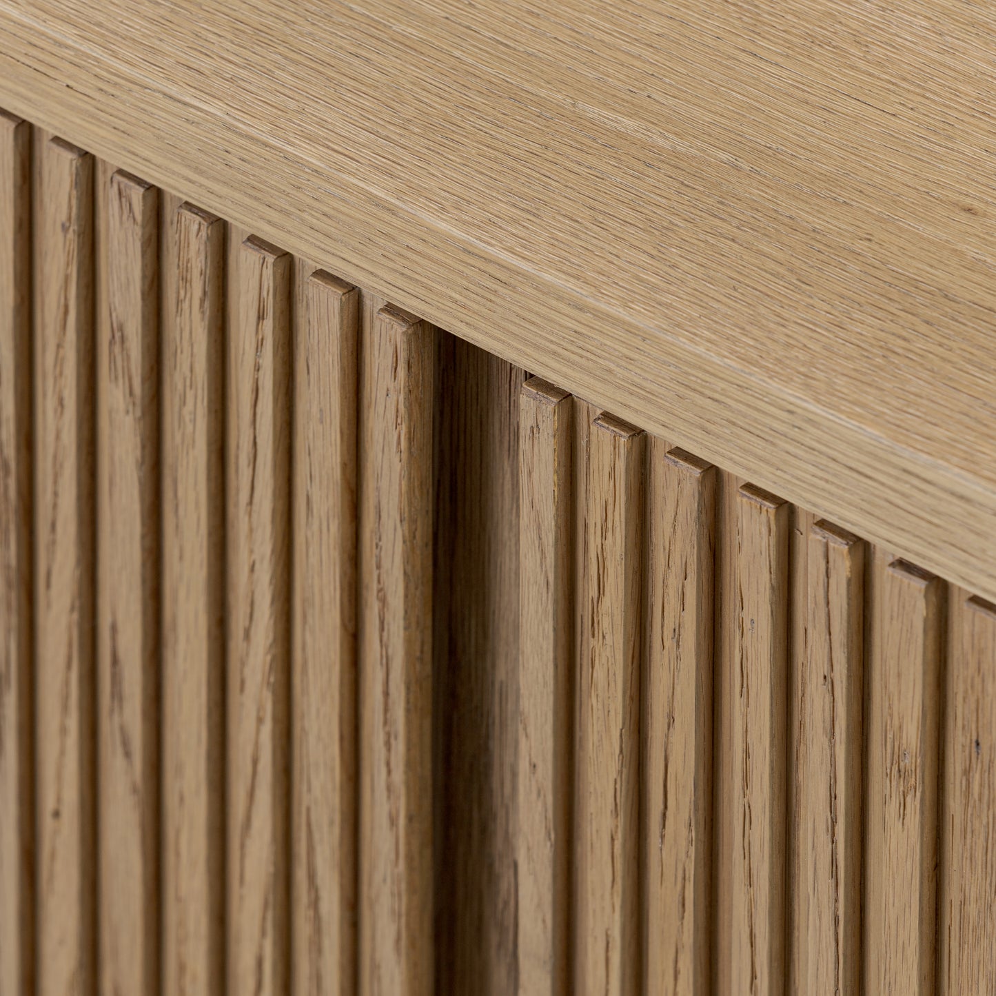 Desert Oak close up of cabinet doors wood paneling