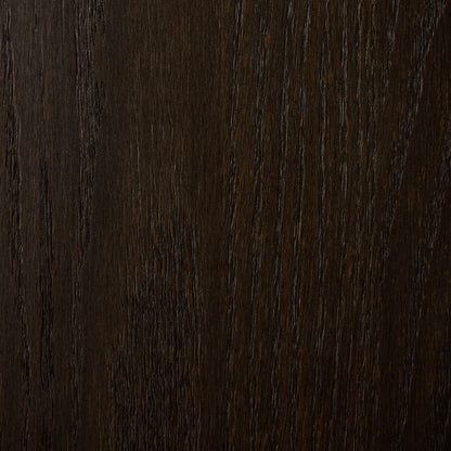 Sabrina Media Console wood grain up close