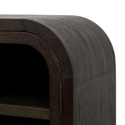 Sabrina Media Console top right corner front