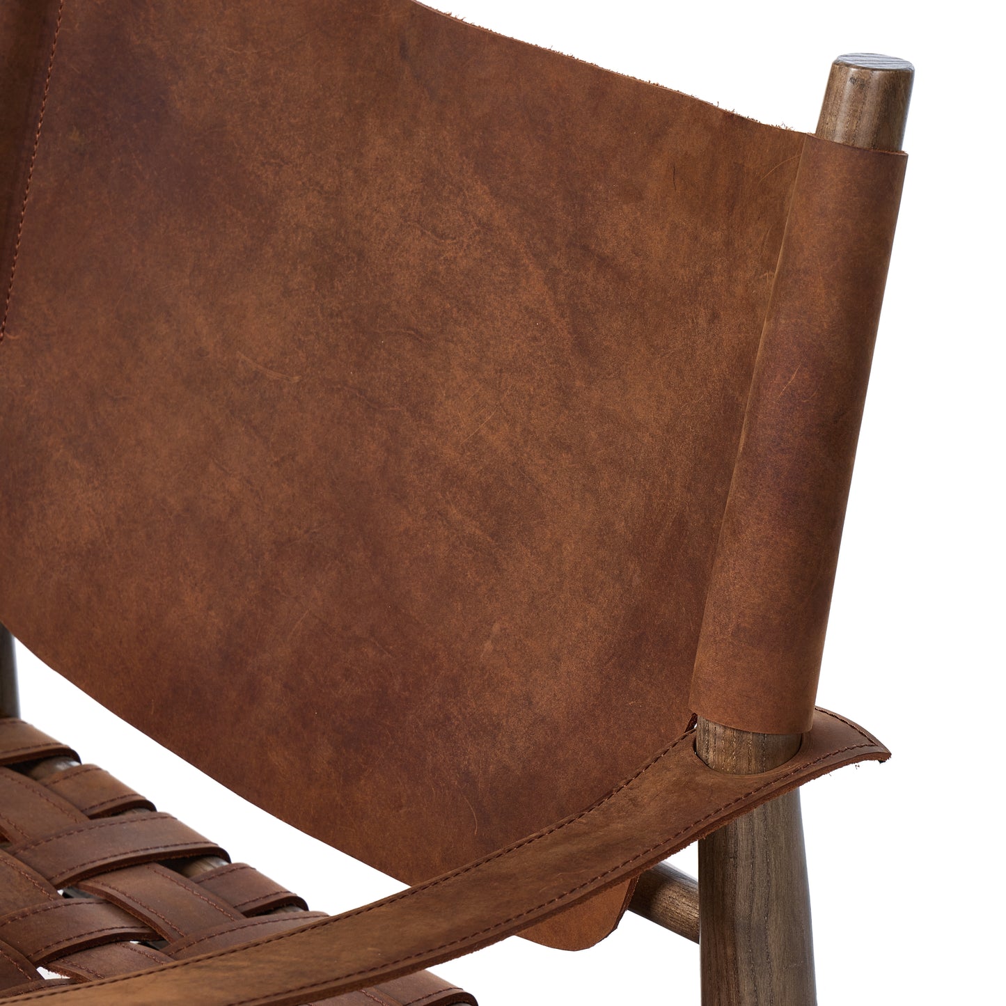 Bowie Chair seatback up close