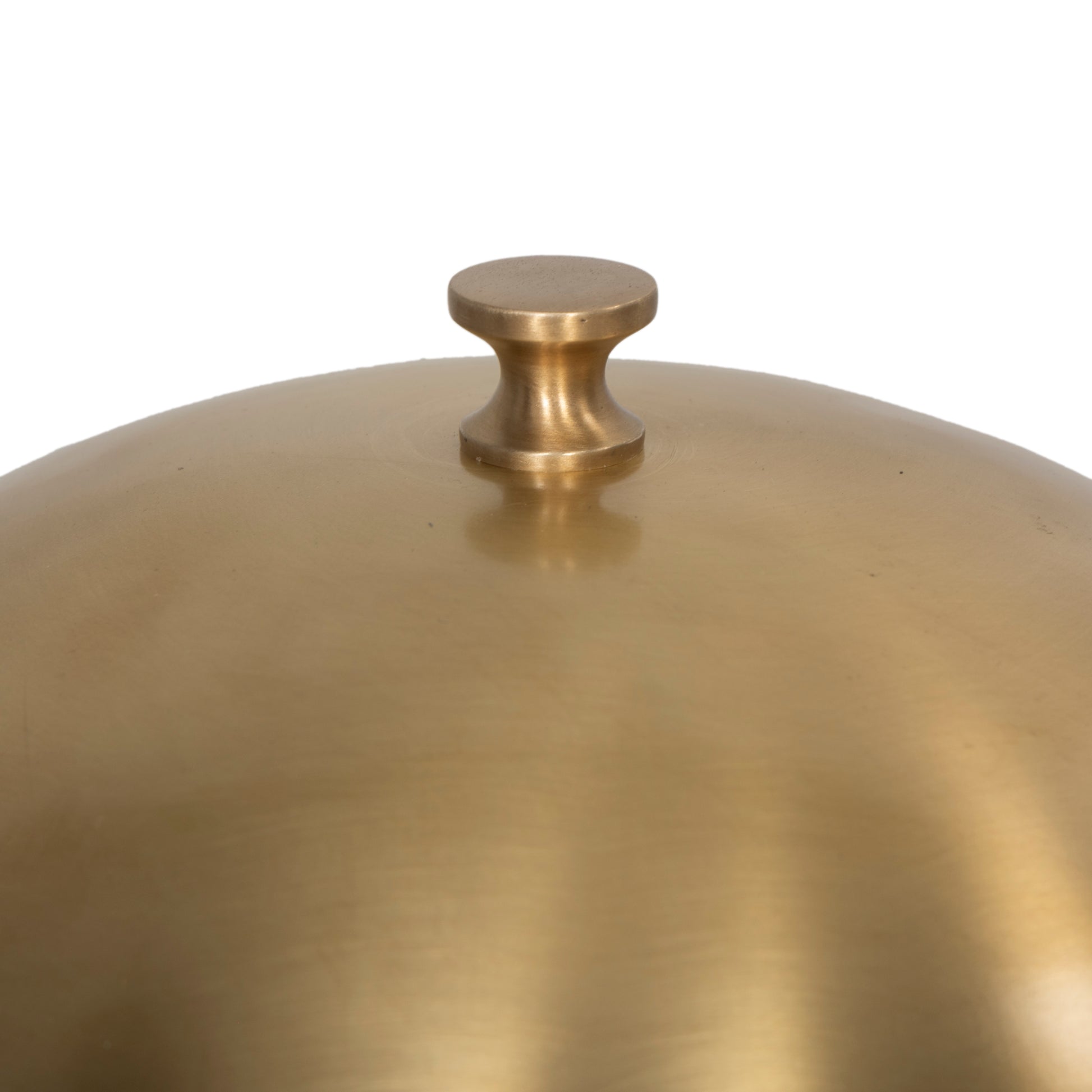 Sid Brass Table Lamp close up top view