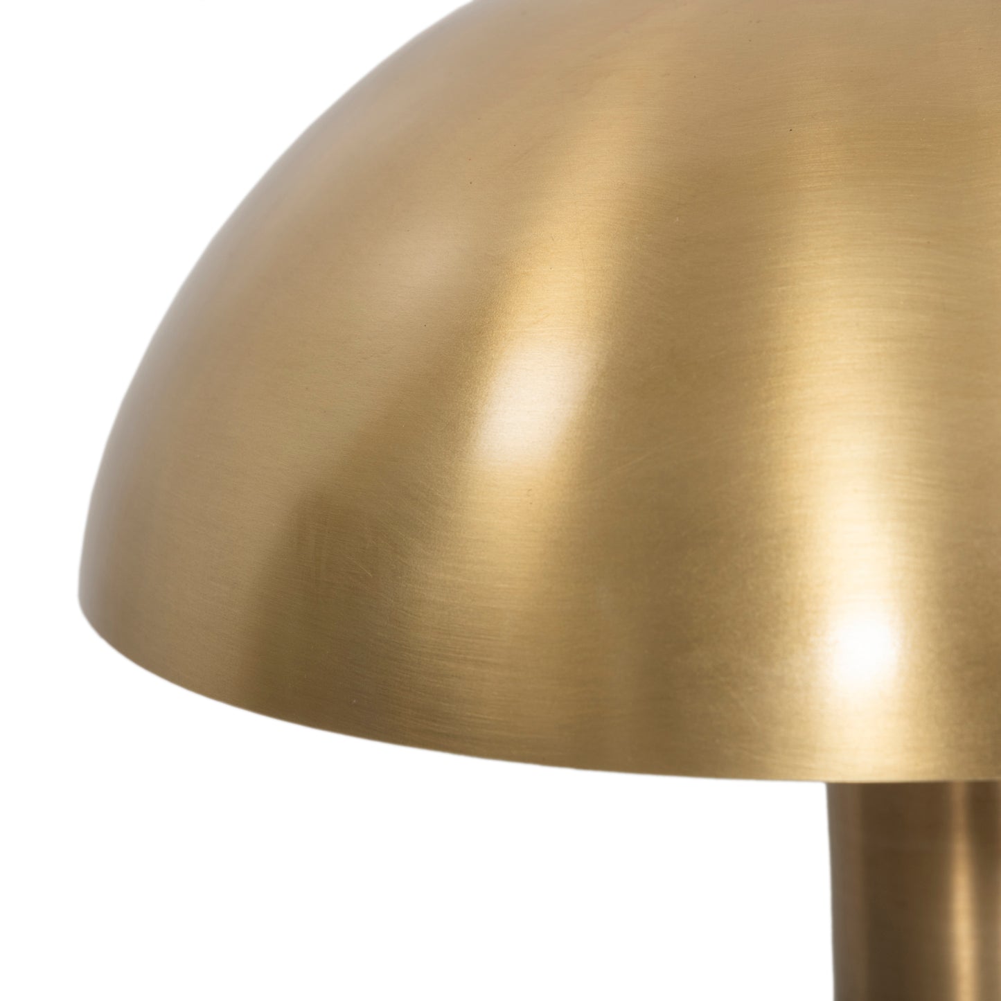 Sid Brass Table Lamp close up view