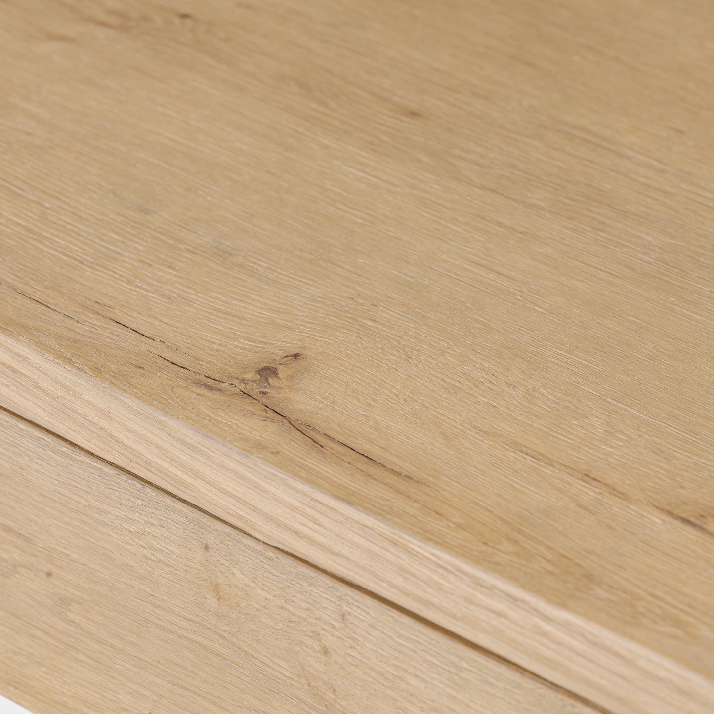 Louis Desk close up wood finish